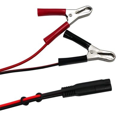SAE naar alligator clips zonne-energie kabel 2pin connector 1,5ft lengte
