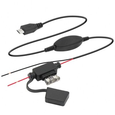 DC-naar-DC-omvormer Zonne-energie kabels 12V tot 5V 3A met USB-auto-oplader
