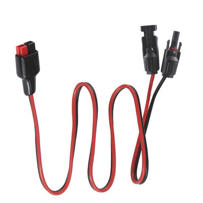 IP67 VDE RV Solar Power Cable PV Solar Connector To Goal Zero Unipolar Plug