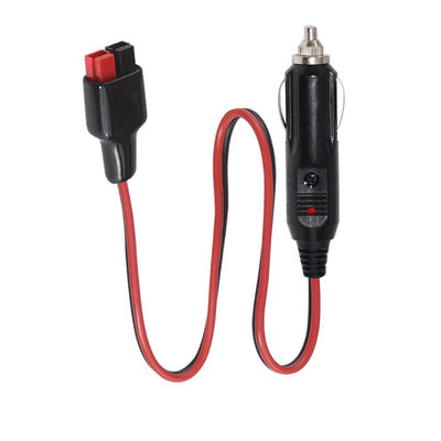 Cigarette lighter plug 15 amp zonne-energie kabel met doel nul standaard poort adapter