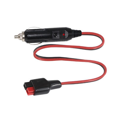 Cigarette lighter plug 15 amp zonne-energie kabel met doel nul standaard poort adapter