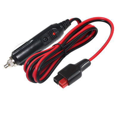 Cigarette lighter plug 15 amp zonne-energie kabel met doel nul standaard poort adapter