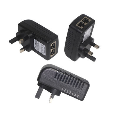 0.4A 1000mbps 24v 48v 1a RJ45 POE Injector Splitter Power Over Ethernet Adapter