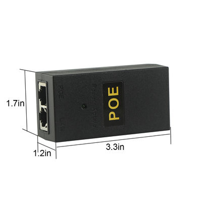 Aanpasbare Desktop POE-stroomadapter 12v 24v 36v 48v 0.5a 1a 2a
