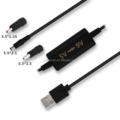 8m USB naar DC stroomkabel Stap op uw WIFI-router en camera met 5V naar 12V converter