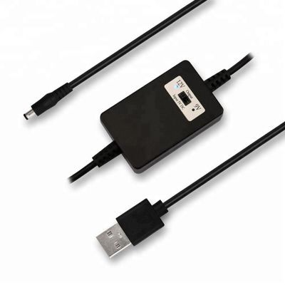 8m USB naar DC stroomkabel Stap op uw WIFI-router en camera met 5V naar 12V converter