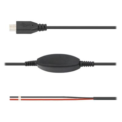 Gepersonaliseerde USB 5v tot 12v Step Up Booster Cable DC/DC Converters 22AWG