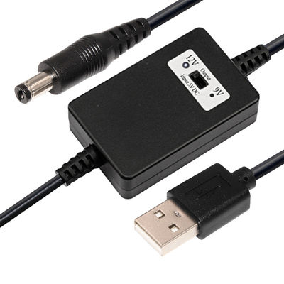 10ft 10m DC-DC transformator 5V tot 12V stap-up kabel voor USB naar DC-verander