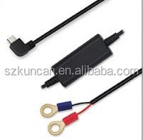 2464 22AWG USB-converterkabel 3,5 m 2,5 mm Voor voertuig GPS 5 V tot 12 V Step Up