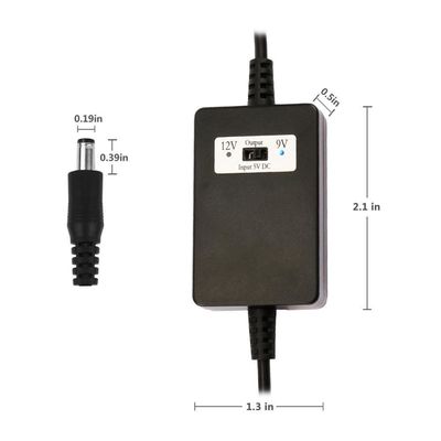 2A Uitgangsstroom 1,5m USB A Male naar DC5521 Converter 12V DC naar 5V/9V/12V Step Up kabel