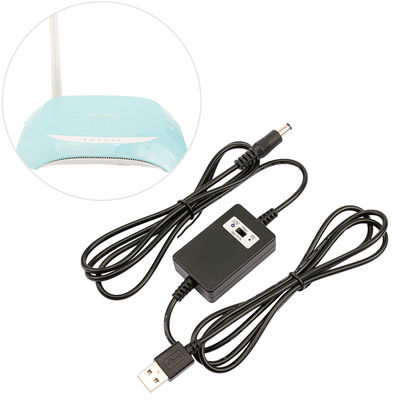 Boost Buck Spanningsomvormer DC 5V tot 12V 2A Power Step Up Cable Voor Auto Wifi Modem