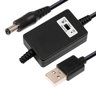 5V tot 9V 12V DC Boost Converter USB Boost Cable voor het opladen van voertuigen 5.5*2.1mm Jack