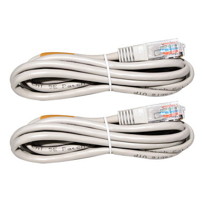 Aanpasbare 10ft Cat6 Utp Cat6 Lan kabel met Rj45 metalen aansluiting