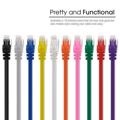 1m 2m 5m 4paren 8paren Cat5e Netwerkkabel voor Ethernet communicatie I