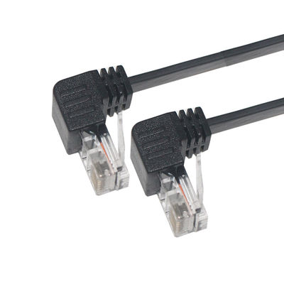 Cat5e/Cat6/Cat7/Cat8 High Speed Lan Kabel RJ45 90 graden Patch Kabel 1-10m