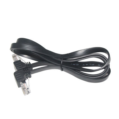 Cat5e/Cat6/Cat7/Cat8 High Speed Lan Kabel RJ45 90 graden Patch Kabel 1-10m