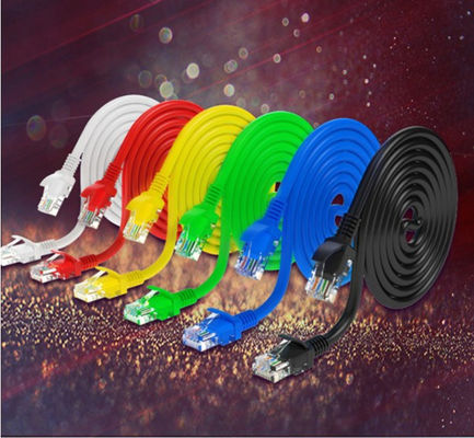 Aanpasbare 10ft Cat6 Utp Cat6 Lan kabel met Rj45 metalen aansluiting