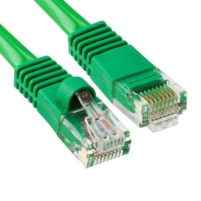 Metalen schild Lszh Ethernet-netwerkkabel 1m Cat6 Flat Patch Cord