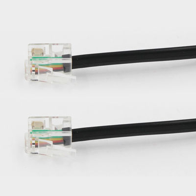 12FT telefoonmodemkabel Spiraal telefoonkabel 24AWG-28AWG