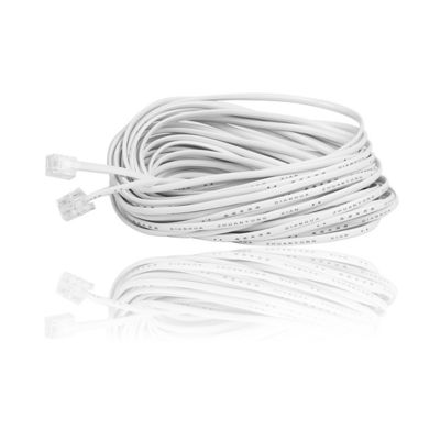 Standaard 4P4C 4P2C 6P2C 6P4C telefoonverlengkabel 24AWG-28AWG