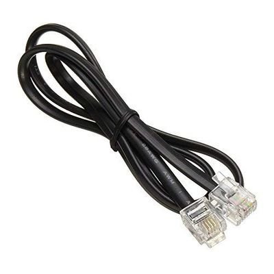 16 MHz Spiraaltelefoonkabel Beschermd RJ9 RJ11 RJ12 Gekrolde telefoonlijn 6P6P 6P4C 4P4C 4P2C