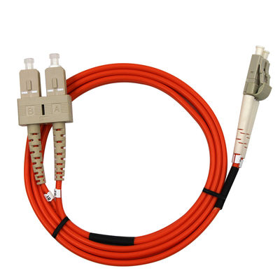 Duplex 3Mtr Upc 2C Om4 Mtp Mpo kabel Lc tot Lc patch cord Om3 2 geleiders