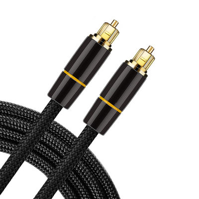 Single Mode 24k goudgeplatte glasvezel audio kabel voor digitale interface