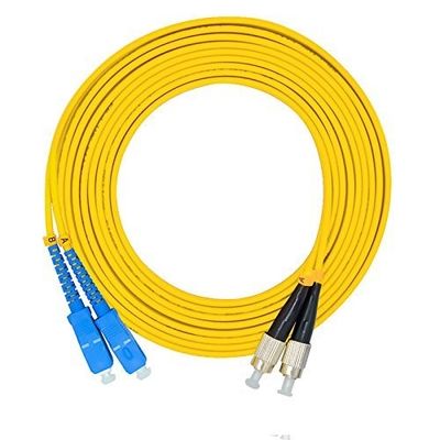 10ft glasvezel patch kabel met Lc Fc St Os2 9-125Um 2Core SC mannelijke adapter