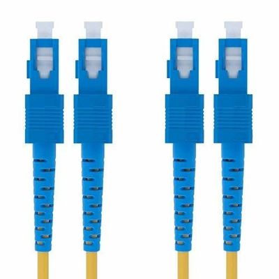 FTTH FTTB Sc tot Sc Fiber Jumper 2 4 6Core Gepantserde vezelpatch leidingen