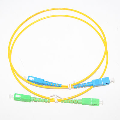 FTTH FTTB Sc tot Sc Fiber Jumper 2 4 6Core Gepantserde vezelpatch leidingen