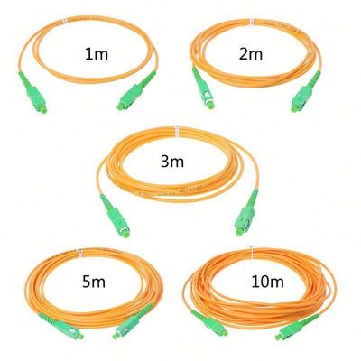 9/125Um Multi Mode Optical Fiber Patch Cord Sc Man tot Sc Vrouw Op maat