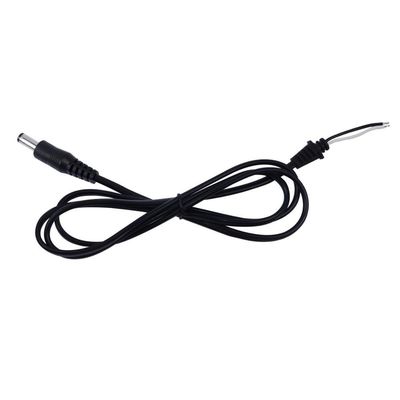 DC5521 Plug Connector To Open End Power Cord Cable met koperen geleider