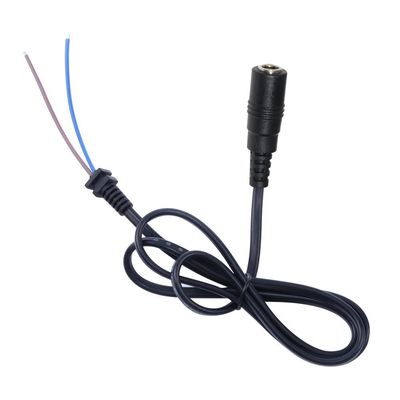 DC5521 Plug Connector To Open End Power Cord Cable met koperen geleider