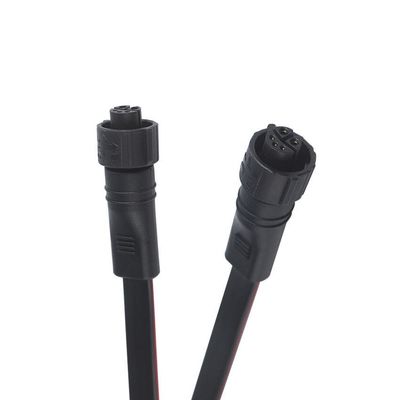 4pin 5pin 6pin rechte mannelijke stekker schroef M8 waterdicht connector 60cm IP65 IP66