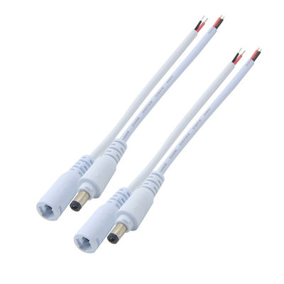12V 24V gelijkstroomverlengkabel 5.5x2.1mm 5.5x2.5mm Vrouwelijke gelijkstroomstroomkabel voor CCTV