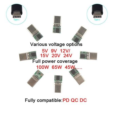 USB C naar DC 5521 Kabel 100W PD Opladen voor Laptops en Monitoren
