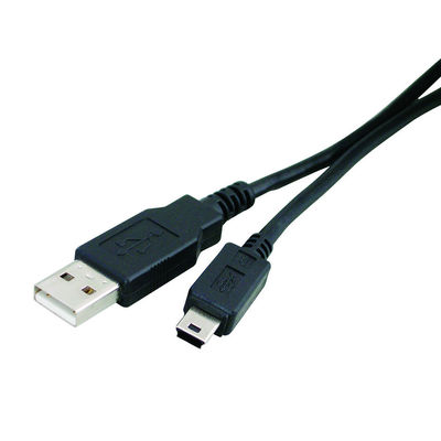 Mini USB-gegevensoverdrachtkabel 1m 3ft USB 2.0 480Mbps Voor MP3-opladen van camera's