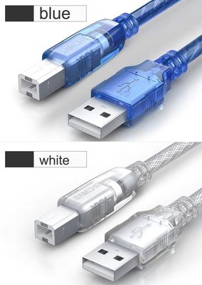24AWG USB-printerkabel USB 2.0 Type A Male tot B Male verlengkabel voor printer