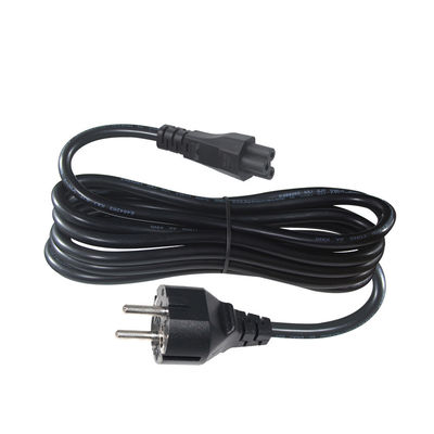 1.8M VDE CEE 77 EU tot C5 Cloverleaf Power Cable PC Laptop Power Cord
