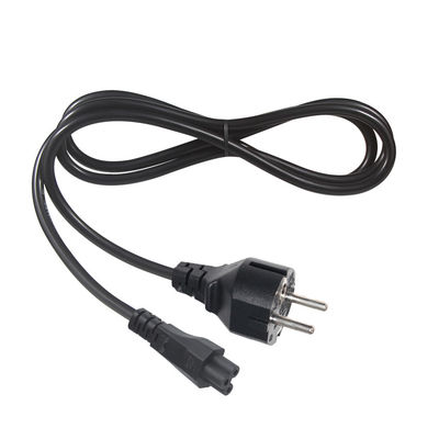 1.8M VDE CEE 77 EU tot C5 Cloverleaf Power Cable PC Laptop Power Cord