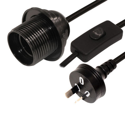 AU Stekker Zoutlamp Snoer met Dimmer Schakelaar 1.8m