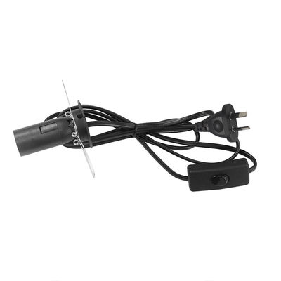 SAA Power Cord met 303 aan-uit schakelaar en E14 E12 stopcontact voor zoutlamp