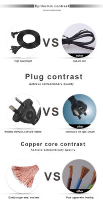 SAA IEC C7 Stroomkabel 2m AU 2-pins naar C7 connector 250V