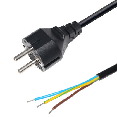Cee 7/7 Kabel 16A Plug Power Vrouwelijke tot mannelijke Schuko Uitbreiding Europese kabel 2 meter
