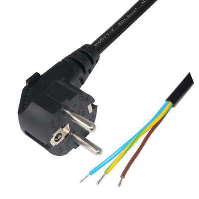 VDE-gecertificeerde EU-krachtkabel voor vrouwelijke stopcontact 250V 10A H05VV-F