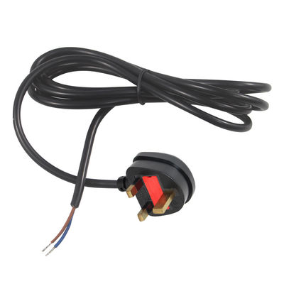 H05vv-f 3*0,5mm2/0,75mm2 IEC Vrouwelijk eindtype UK 3 prong kabel voor desktop PDU connector