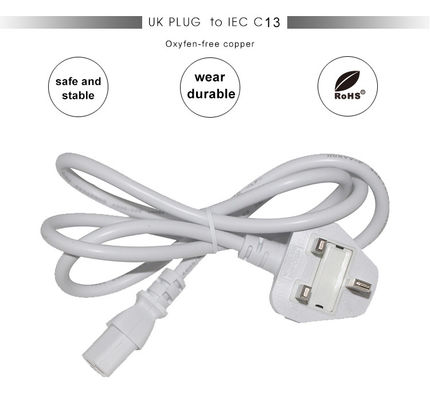 verlengsnoer. B1363 PDU met 5M Rewireable Outlet en UK C13 Power Cable BS Male End Type