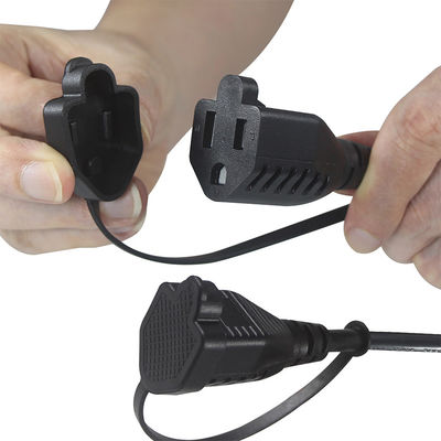 Buiten waterdicht verlengsnoer 3 prong AC stopcontact NEMA Man tot 3 Vrouw 515R