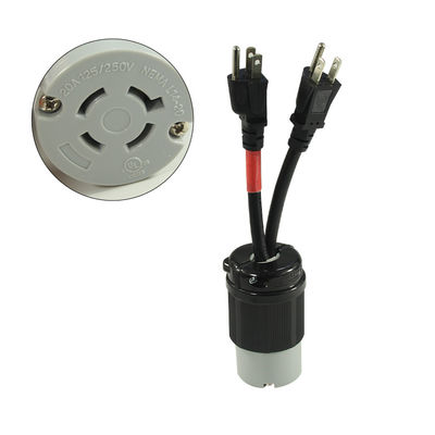 Huishoudelijk apparaat 1ft 14/3 NEMA L14-20C Connector Extension Cord met USA Certificate