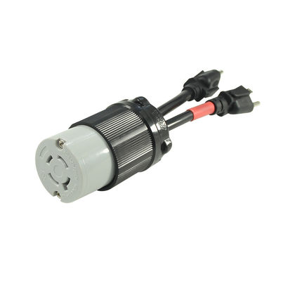 Huishoudelijk apparaat 1ft 14/3 NEMA L14-20C Connector Extension Cord met USA Certificate